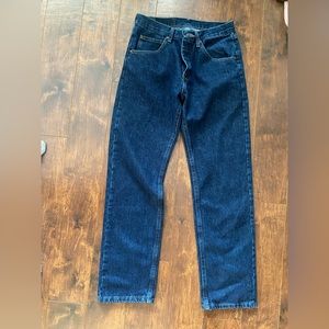 Vintage dark wash Wrangler jeans